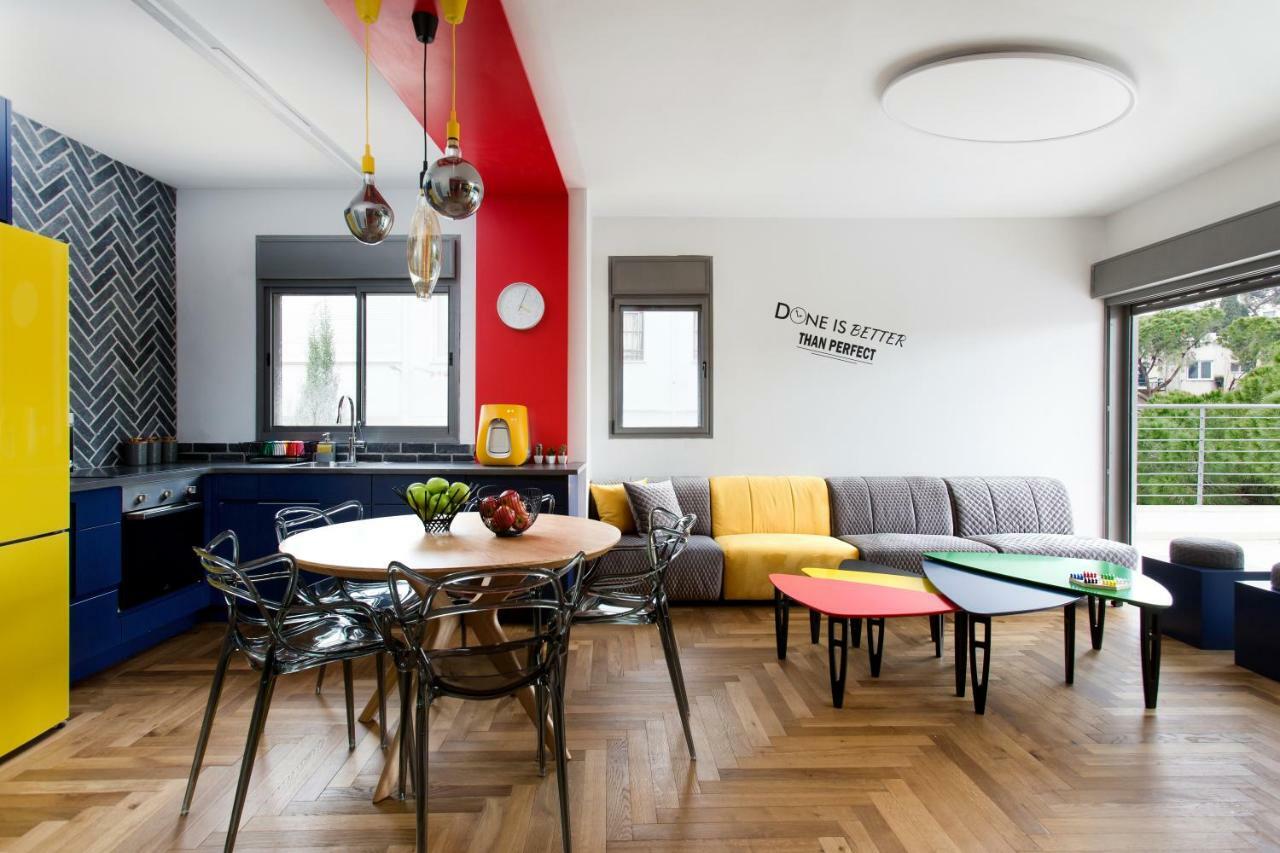 حيفا Colorful Bnb Apartment المظهر الخارجي الصورة