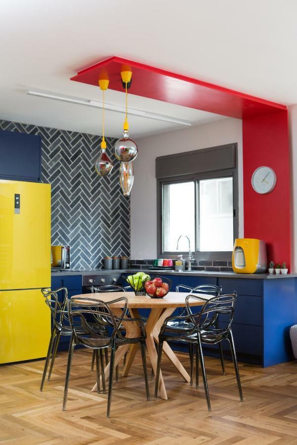 حيفا Colorful Bnb Apartment المظهر الخارجي الصورة