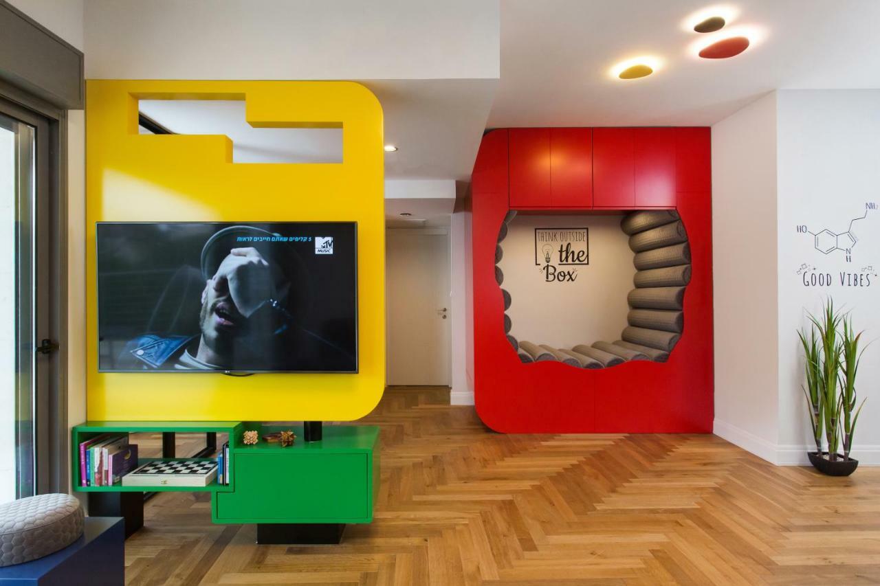 حيفا Colorful Bnb Apartment المظهر الخارجي الصورة