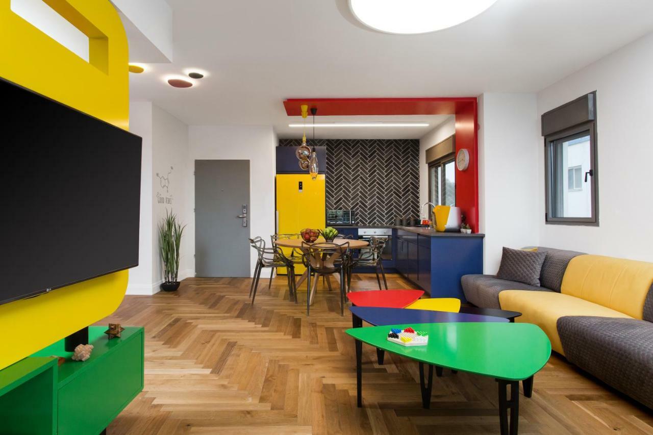حيفا Colorful Bnb Apartment المظهر الخارجي الصورة